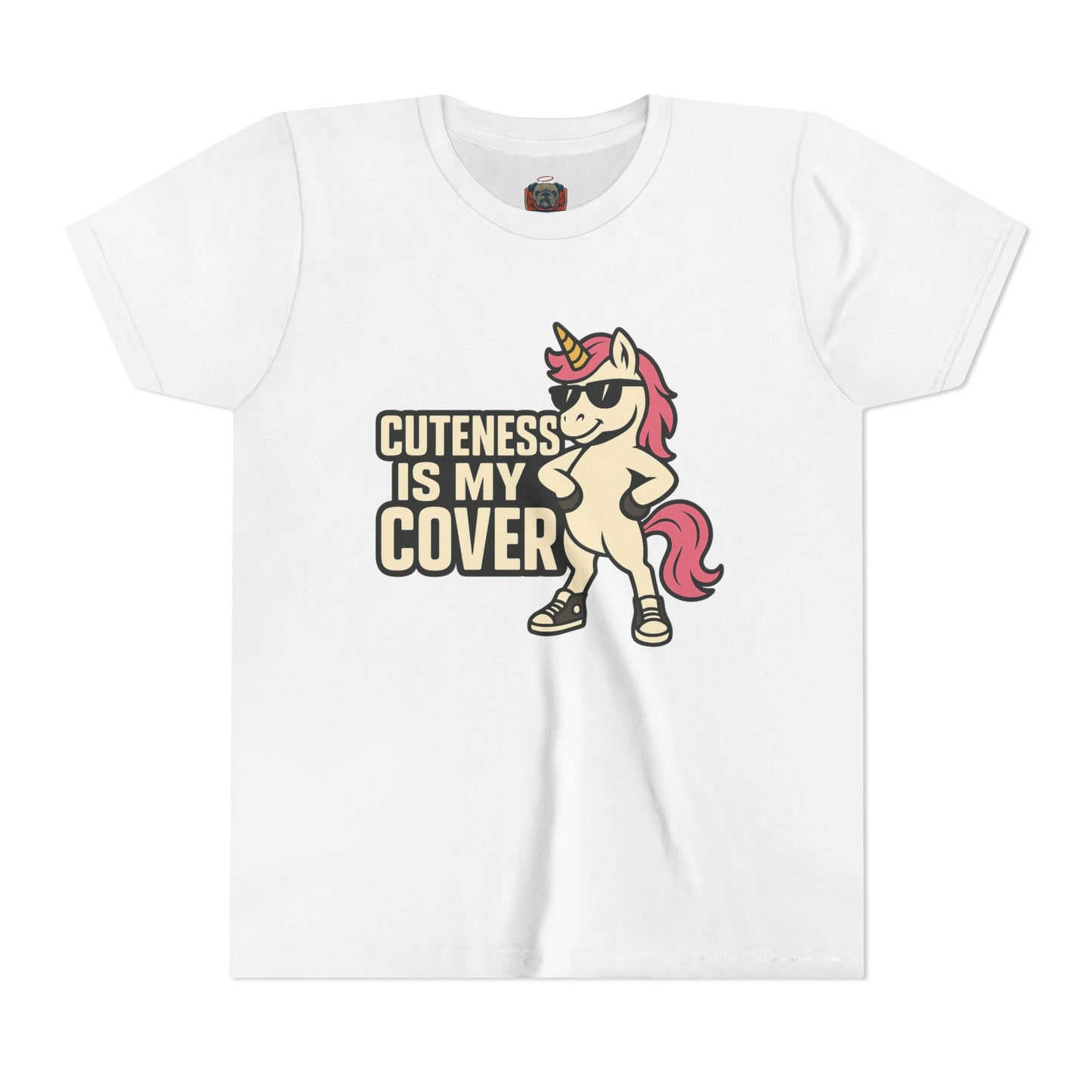 Cuteness Is My Cover Unicorn Youth T-Shirt | Gracie Bradenton Branded