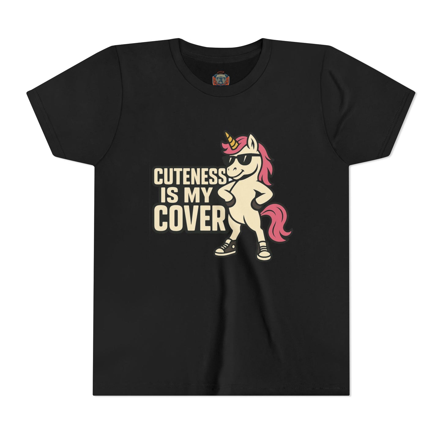 Cuteness Is My Cover Unicorn Youth T-Shirt | Gracie Bradenton Branded