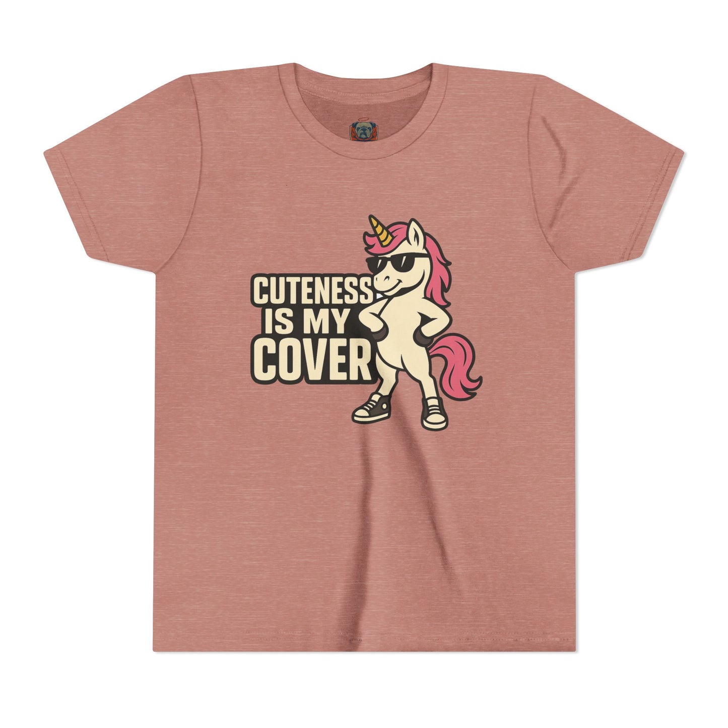 Cuteness Is My Cover Unicorn Youth T-Shirt | Gracie Bradenton Branded