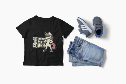 Cuteness Is My Cover Unicorn Youth T-Shirt | Gracie Bradenton Branded